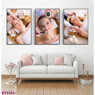 Tranh Spa - Beauty Thu Hút Khách Hàng, Tạo Điểm Nhấn, Tăng Doanh Thu Treo Tường - Bộ 3 Tranh P1