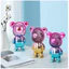 Quạt Mini Cầm Tay Gấu Bearbrick, Quạt Tích Điện Mini Để Bàn [Quạt.BB]