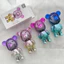 Quạt Mini Cầm Tay Gấu Bearbrick, Quạt Tích Điện Mini Để Bàn [Quạt.BB]