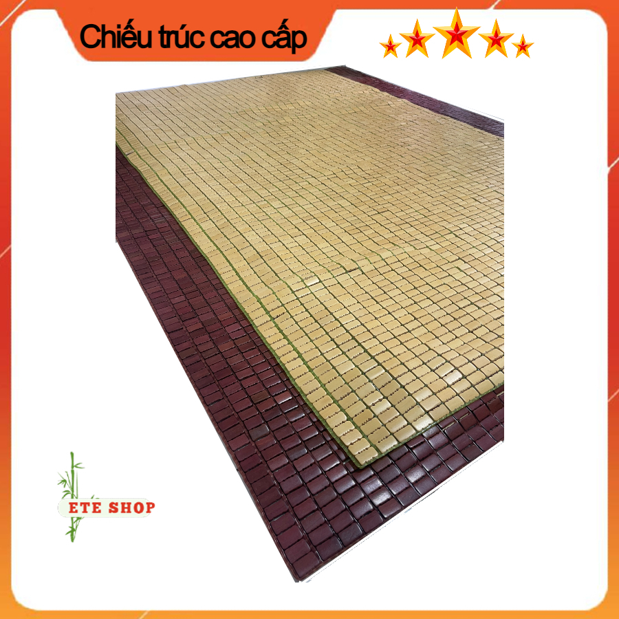 [Giảm giá] Chiếu trúc chiếu tre dạng hạt, nhiều kích thước, Điều hòa làm mát, sạch, bền, giao nhanh
