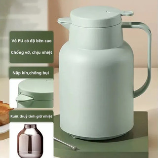 Bình giữ nhiệt lõi thuỷ tinh Hokori Việt Nhật. Vỏ nhựa nguyên sinh cao cấp