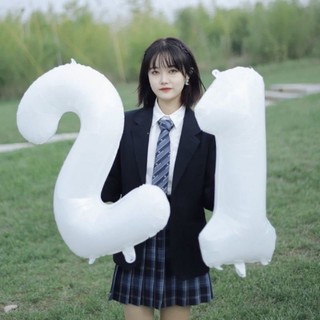 [TẶNG ỐNG HÚT THỔI] Bong bóng số tuổi size 32inch cỡ lớn 70cm trang trí sinh nhật, thôi nôi, kỷ yếu Yến Nhi Shop
