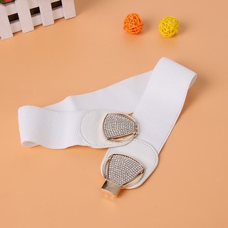 Đai váy liền, đai đầm liền, áo sơ mi, jumpsuit bản rộng, chất liệu co giãn, móc khóa kim loại họa tiết nơ đính hạt W88