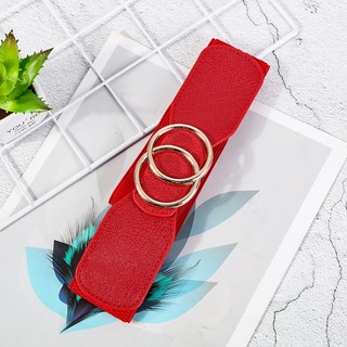 Đai thắt váy liền, đai đầm, đai áo sơ mi, jumpsuit bản rộng 6cm, chất liệu co giãn, móc khóa họa tiết hình tròn móc W89