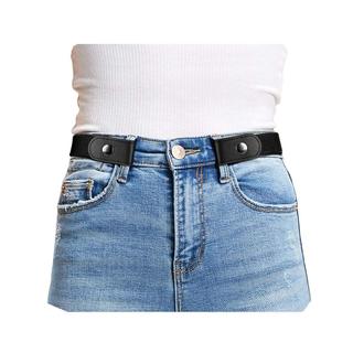 Đai váy liền, đai đầm liền, áo sơ mi, jumpsuit bản rộng, chất liệu co giãn, khóa kim loại họa họa tiết hình tròn W90