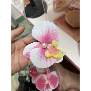 Kẹp Tóc Hoa Phong Lan Nhiều Màu Xinh