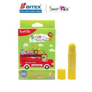 Màu nước dạng thỏi Smartkids SK 134 (6 màu/hộp)