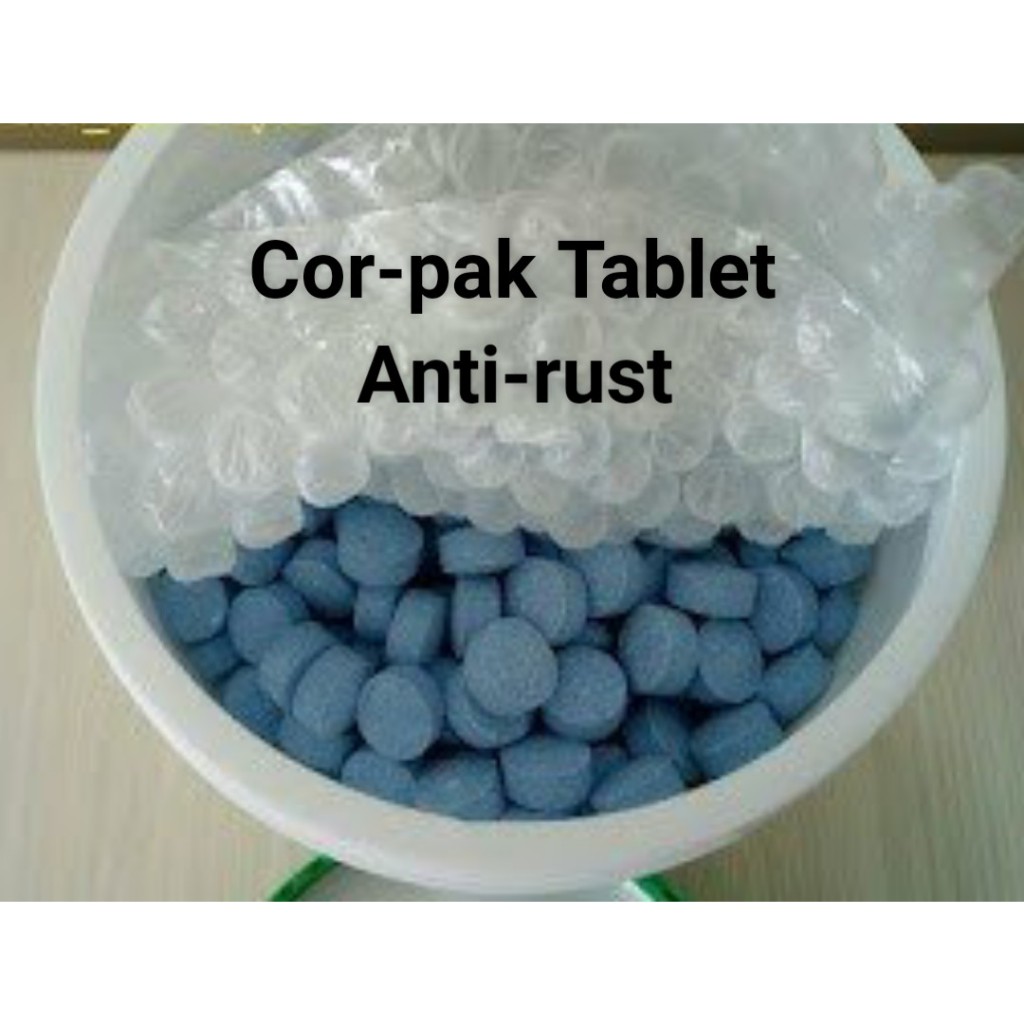 Viên Chống Rỉ Sét Dùng Đóng Gói Hàng Xuất Khẩu Cor Pak Tablet-Chống ăn mòn  đến 24 Tháng Cho Đa Kim-Chính Hãng Cortec/ Mỹ | Shopee Việt Nam