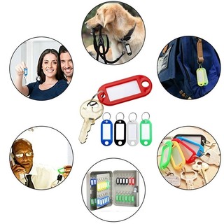 SET 20 Thẻ Ghi Nhớ Gắn Móc Khóa - Nhãn Tag Name Móc Chìa Khóa Đánh Dấu Số Phòng, Hành Lý, Vali Tiện Dụng 88447