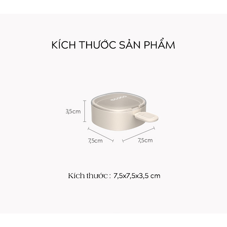 Khuôn Làm Kem ECOCO Chất Liệu Silicon An Toàn Tuyệt Đối Kèm Nắp Kín Dễ Dàng Tách Kem Ra Khỏi Vỉ | BigBuy360 - bigbuy360.vn