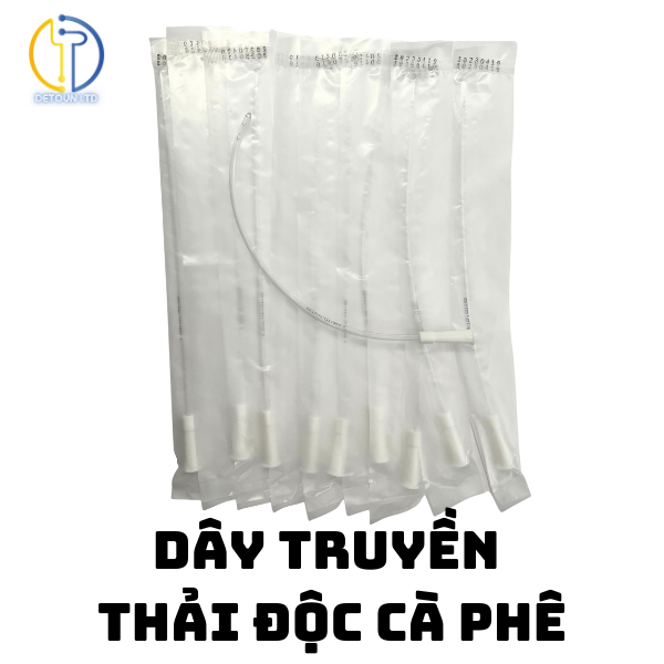 Combo Thải Độc Đại Tràng 45 ngày (1 bình truyền, 45 túi lọc, 20 dây truyền, 1 gel) tặng 500g Cafe