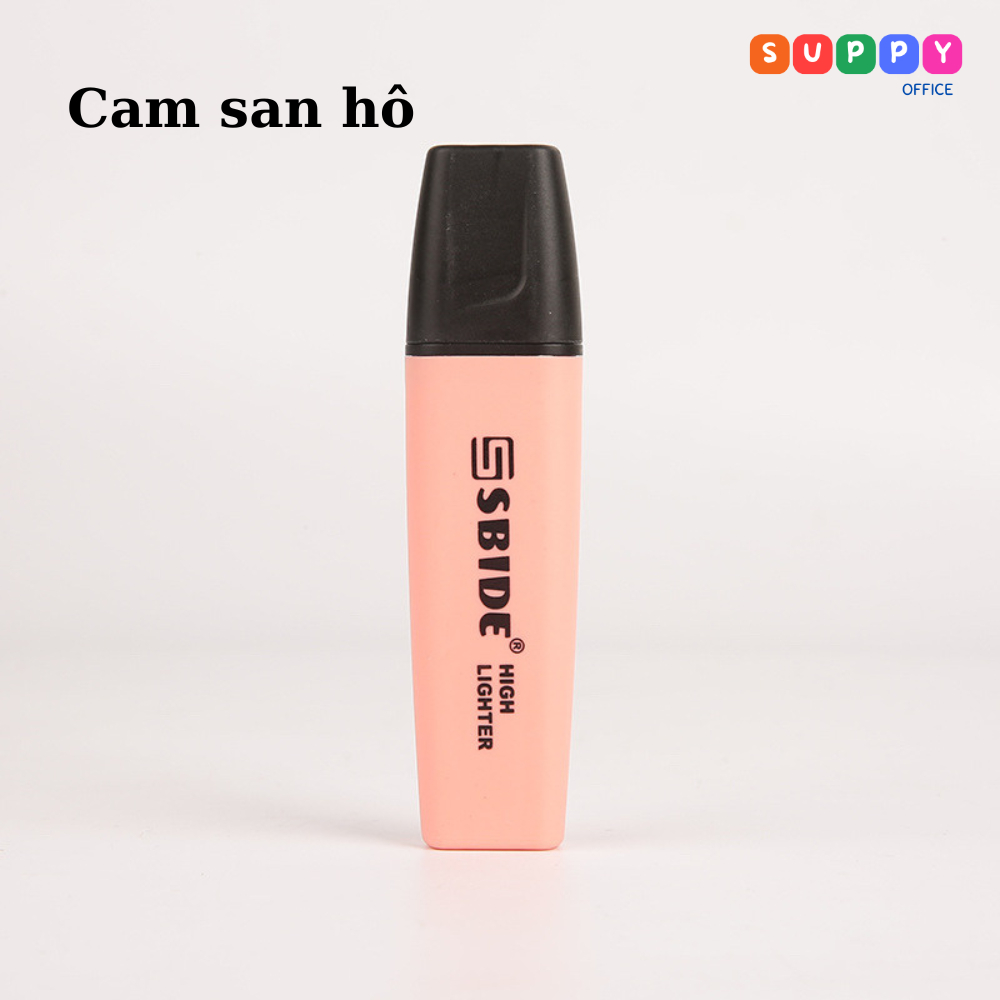 Bút highlight Sbide pastel, bút dạ quang, đánh dấu nhiều màu sắc Suppy ...