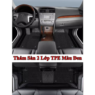 Lót Sàn 2 Lớp Toyota Camry Chất Liệu Nhựa Cao Cấp , Hàng Loại Dày Nhập Nội Địa Trung