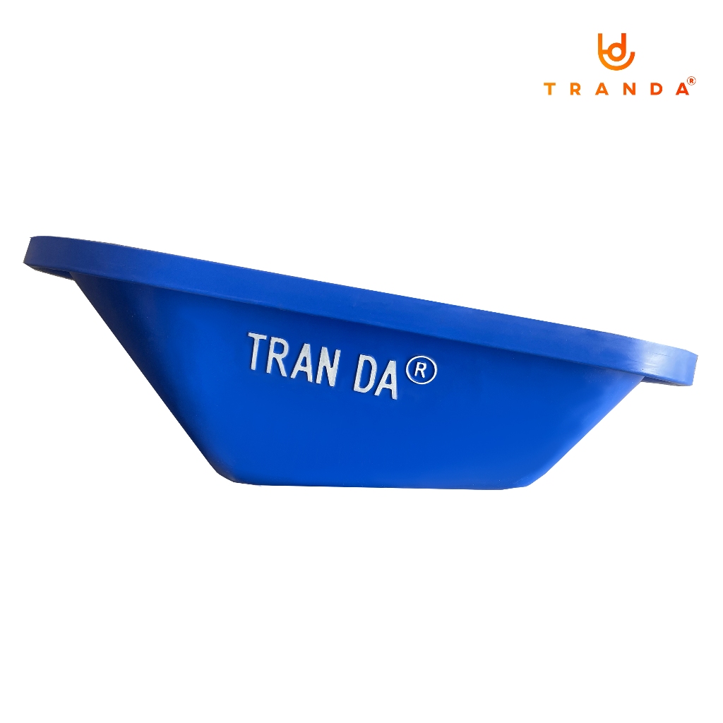 Thùng xe rùa nhựa 90 lít KX Trần Đà (loại tốt), hiệu TranDa, tải trọng ...