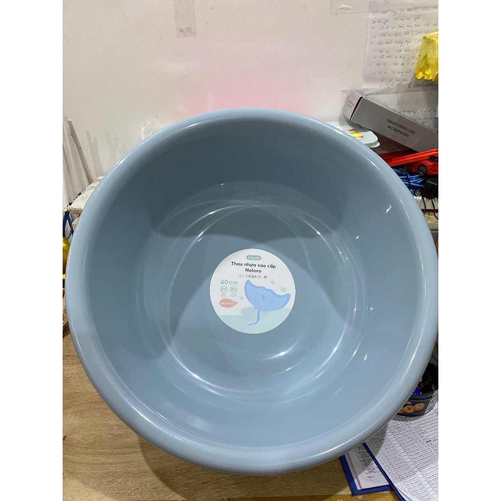 Thau nhựa cao cấp INOCHI size 50cm và 60cm tiêu chuẩn Nhật, an toàn