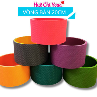 Vòng Tập yoga, vòng tập yoga rộng 20Cm Khung Nhựa ABS Bọc TPE Cao Cấp