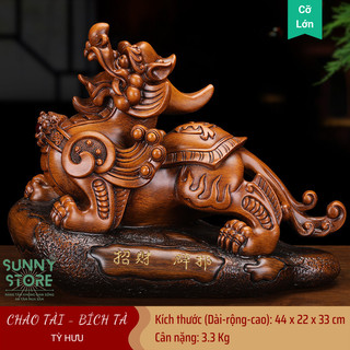 Tượng tỳ hưu, Tỳ hưu để bàn, Tượng kỳ lân, Linh vật, Tượng phong thủy, Decor Trang trí nhà cửa, Quà tặng ý nghĩa - SUNNY