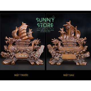 Thuyền rồng, Thuyền buồm phong thuỷ, Thuận buồm xuôi gió, Tượng phong thủy, Decor Trang trí nhà cửa, Quà tặng ý nghĩa