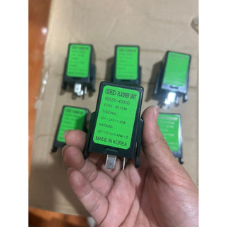 Combo 5 Rơ Le chớp xi nhan 3 chân Hàn Quốc cho xe Huyndai 1 tấn đến 5 tấn điện 12v,24v loại xịn, hàng chính hãng.