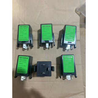 Combo 5 Rơ Le chớp xi nhan 3 chân Hàn Quốc cho xe Huyndai 1 tấn đến 5 tấn điện 12v,24v loại xịn, hàng chính hãng.