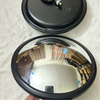 Gương cầu lồi 728 soi điểm mù xe tải, đầu kéo đường kính 18cm chất lượng cao, sắc nét.