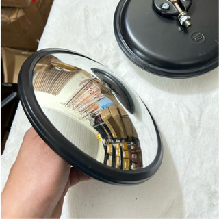 Gương cầu lồi 728 soi điểm mù xe tải, đầu kéo đường kính 18cm chất lượng cao, sắc nét.