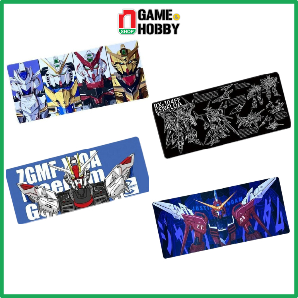 Tấm lót chuột chơi game khổ lớn anime Gundam Freedom Gundam