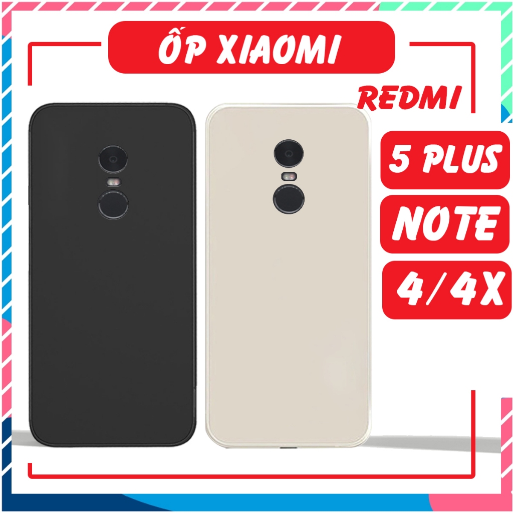 Ốp lưng Xiaomi REDMI NOTE 4/ 4X REDMI PLUS mềm dẻo,hạn chế bám
