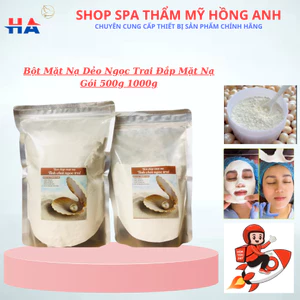 Bột Mặt Nạ Dẻo Ngọc Trai Nguyên Chất - Mặt Nạ Trắng Da Gói 500g 1000g