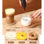 Máy đánh trứng sữa, tạo bọt cafe cầm tay mini cao cấp Gadi - chất liệu ABS, thép không gỉ sử dụng pin tiện lợi
