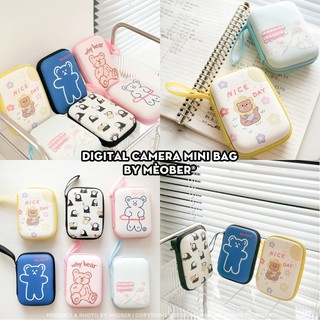 Túi đựng máy ảnh kĩ thuật số đa năng - Thiết kế họa tiết cute, chia ngăn thông minh bảo vệ tối đa cho digicam by MèoBer
