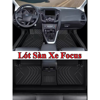 Lót Sàn 2 Lớp Ford focus Chất Liệu Nhựa Cao Cấp , Hàng Loại Dày Nhập Nội Địa Trung