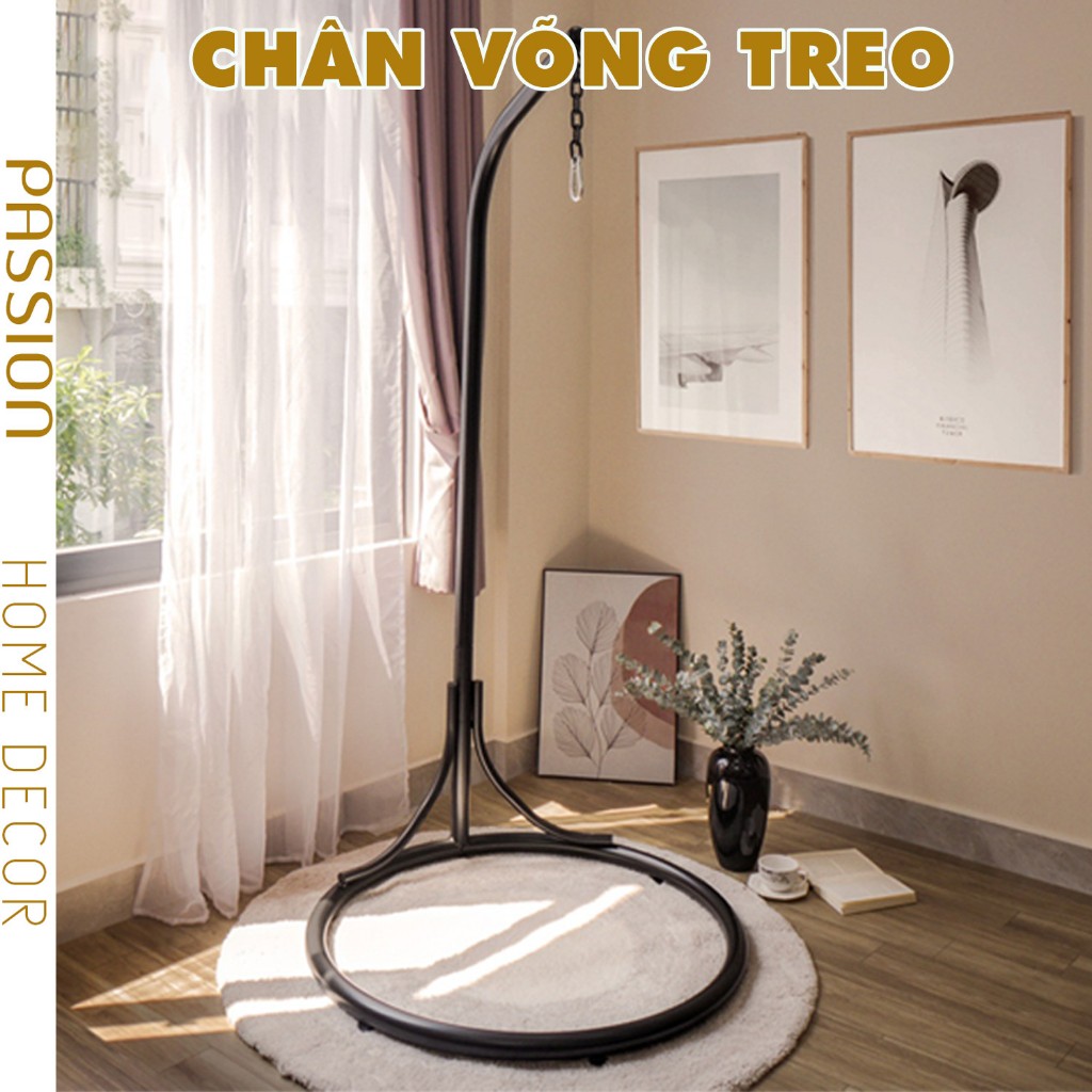 Chân Võng Sắt Sơn Tĩnh Điện Làm Giá Võng Treo Trong Nhà Treo Ngoài Trời (không kèm võng)