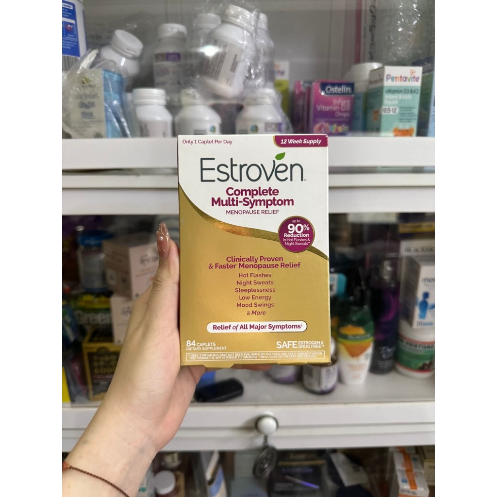 [HÀNG CHUẨN MỸ] Viên uống Estroven Complete Multi-Symptom 84 viên one ...