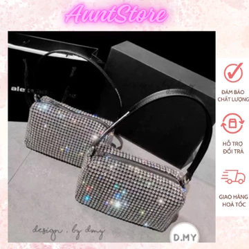 Women's Korean-Style Sparkle Crossbody Bag – Mini