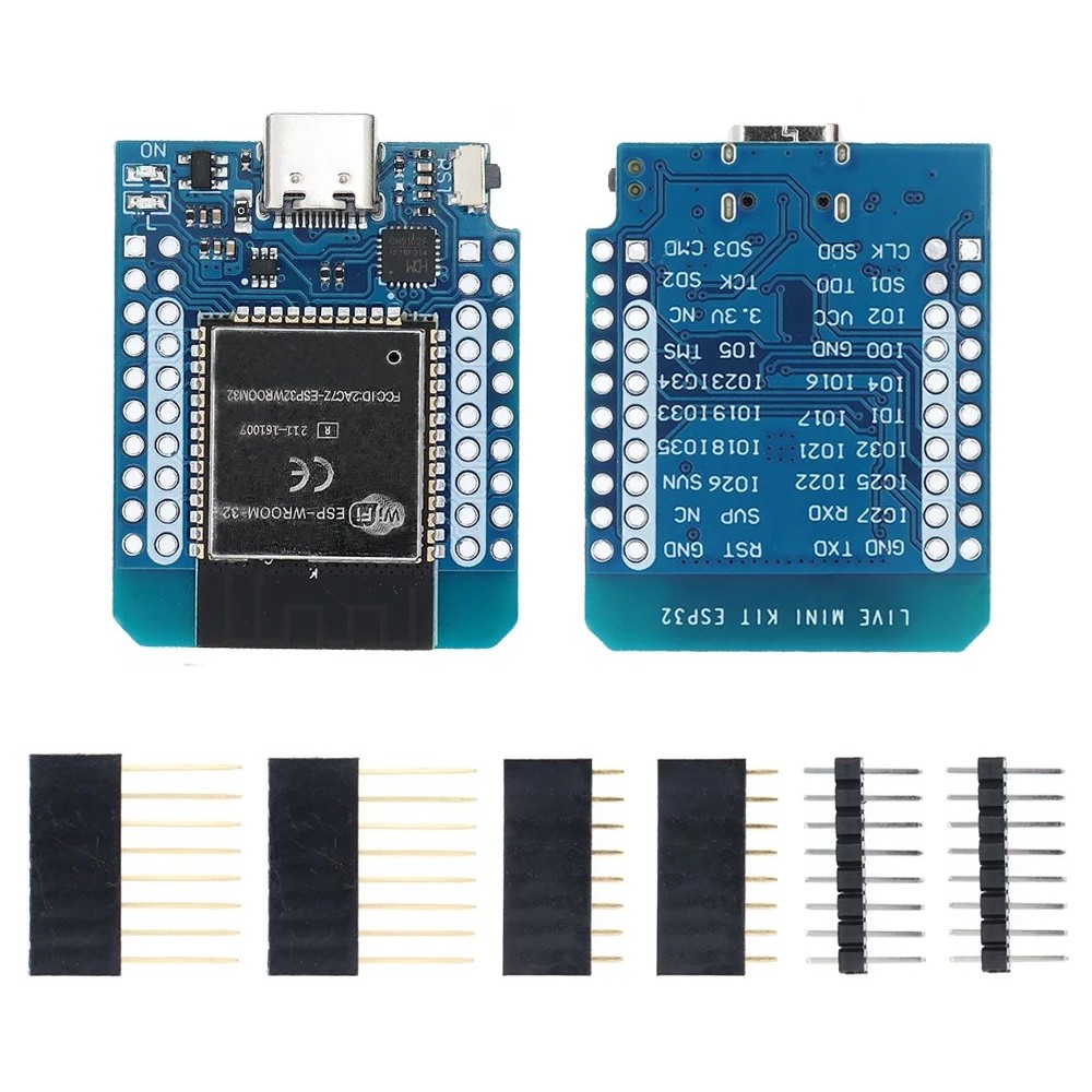 ESP32 D1 Mini CH9102X /CP2102 WiFi+ Bluetooth Lõi Kép ESP32- ESP-WROOM ...