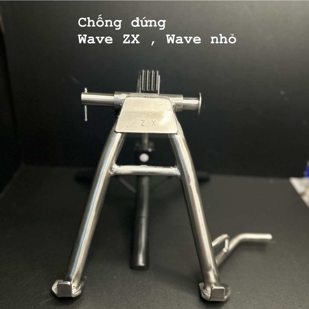 Chống đứng thương hiệu TPS inox 304 dành cho mọi loại xe máy (hàng sáng bóng sắc nét)