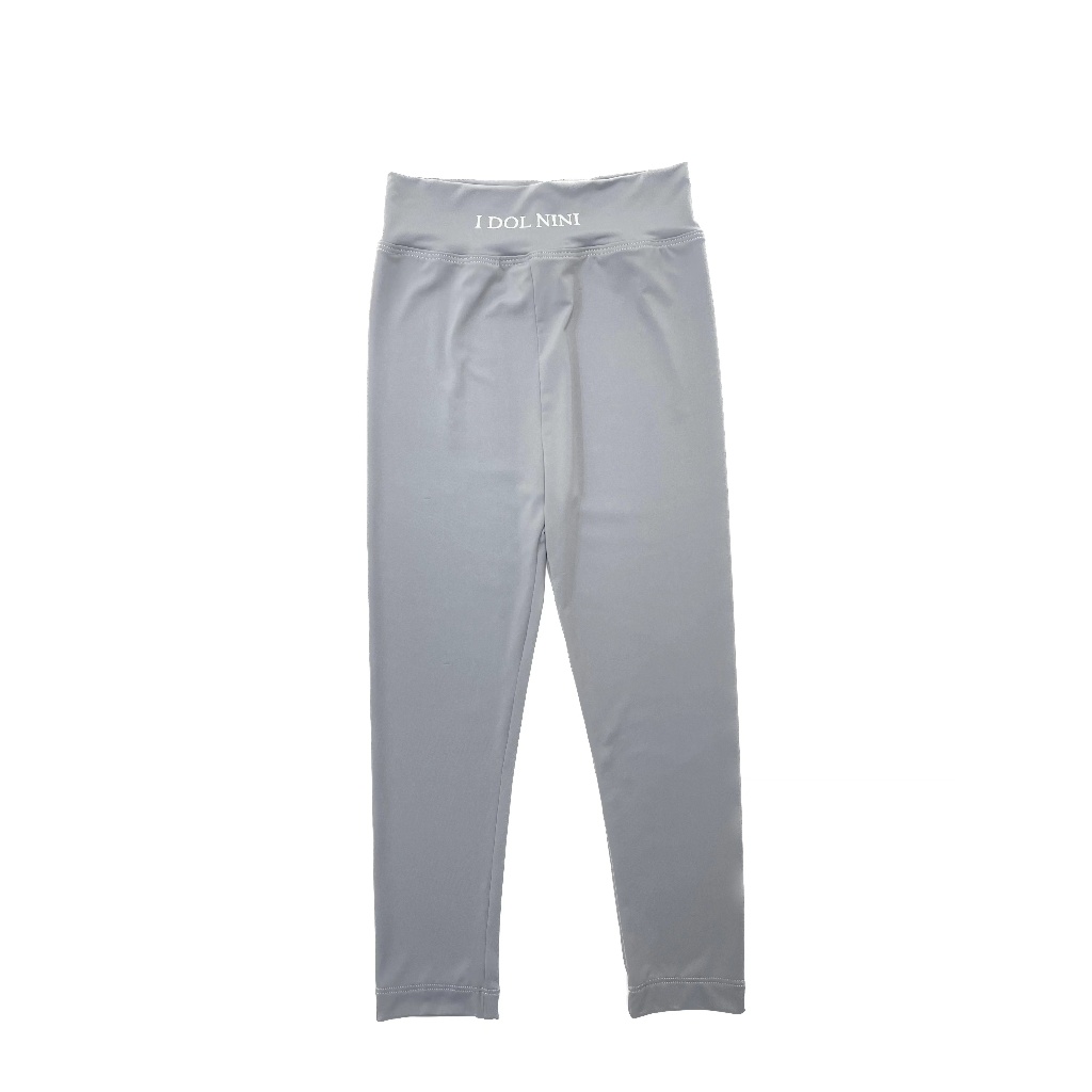 CANDIMIMI Quần Legging Chino Cao Cấp Ghi Xám Mềm Mát Cho Bé Gái -  Phong Cách Hàn Quốc