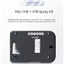 Điều khiển cửa cuốn YH Hstech mã gạt 8 số inox tần số 433mhz bảo hành 1-1