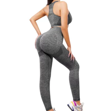 Set Đồ Tập Gym Nữ Dài FITCAN Set Đồ Tập Yoga Croptop Basic Có Đệm Mút Co Giãn 4 Chiều Chun Mông S24