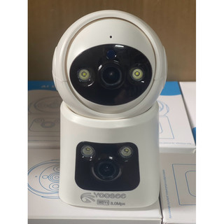 Camera Wifi YOOSEE Không Dây 2 Mắt Xem 2 Màn Hình Cùng Lúc Xoay 360 Độ, Xem Đêm Có Màu, Hỗ Trợ Đàm Thoại 2 Chiều