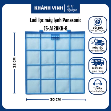Bộ 2 lưới lọc điều hòa máy lạnh PANASONIC 30cm x 32cm (1hp và 1,5hp) Lưới lọc bụi máy lạnh Pana