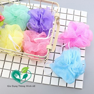 Bông TẮM TRÒN Tạo Bọt 2 Màu Mẫu Tròn Mới