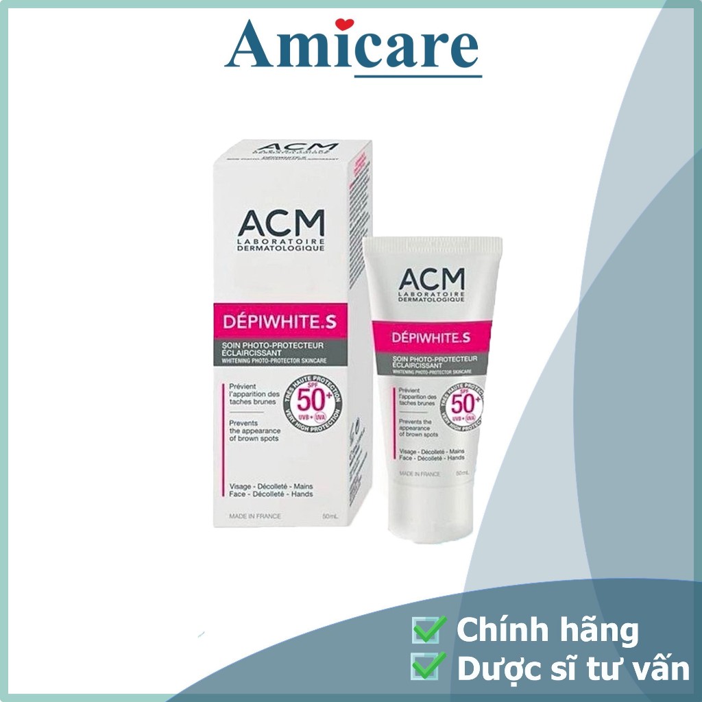 [CHÍNH HÃNG] ACM Kem Chống Nắng Ngăn Ngừa Sạm Da Depiwhite S Photo ...