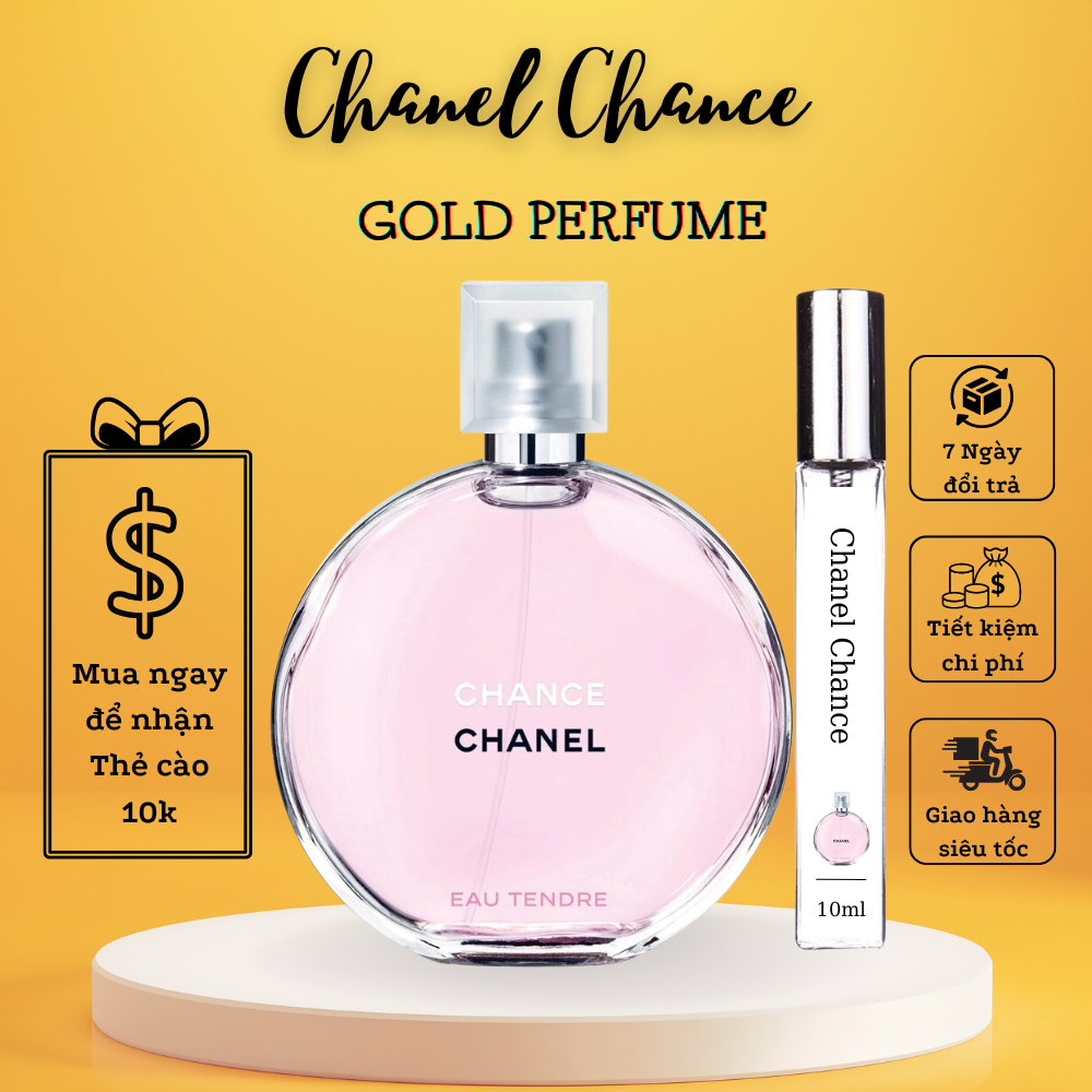 Nước hoa nữ Chanel Chance (Chanel hồng )nữ tính, thanh lịch, nhẹ nhàng ...