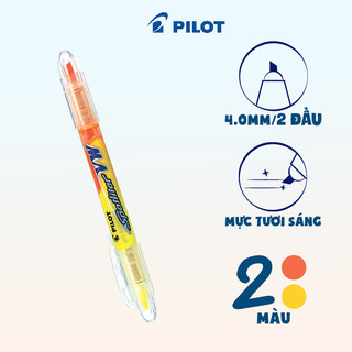 Bút dạ quang Pilot Spotliter VW hai đầu SW-SLVW