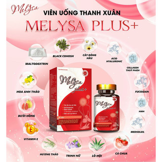 Date mới 2028 COMBO 2 LỌ:  NỘI TIẾT TỐ NỮ MELYSA PLUS+ ( Dành cho phụ nữ có U Nang, U Sơ, Giáp )