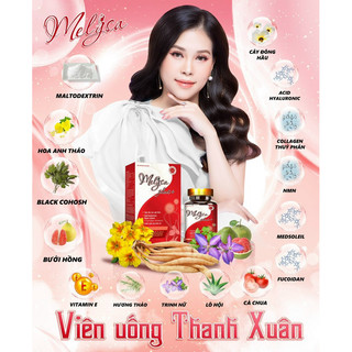 Date mới 2028 COMBO 2 LỌ:  NỘI TIẾT TỐ NỮ MELYSA PLUS+ ( Dành cho phụ nữ có U Nang, U Sơ, Giáp )