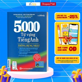 Sách - 5000 Từ Vựng Tiếng Anh Thông Dụng Nhất