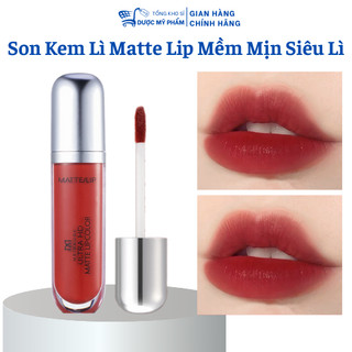 Son Kem Lì Matte Bền Màu Kháng Nước Lên Màu Chuẩn Đẹp Mịn Môi Không Khô